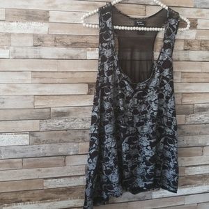 Skull see through back xl